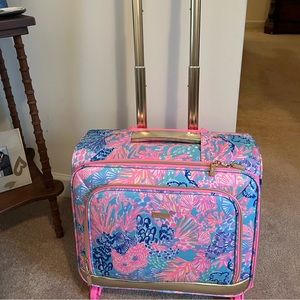 Lily Pulitzer suitcase